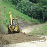 Autoridades y pobladores de caserío de Progreso detienen obras de rehabilitación de carretera Fernando Belaunde