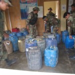 Incautan 2,500 galones de kerosene destinados al narcotráfico en la provincia de Padre Abad