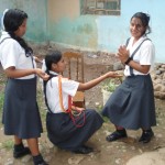 Escolares de Aucayacu escenifican obras con temas de narcotráfico, pandillaje y defensa del medio ambiente