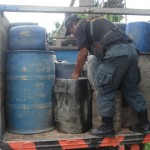 Incautan más de mil galones de combustible ilegal en la carretera Fernando Belaunde Terry