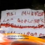 Miembros de Sendero Luminoso asesinan a campesinos