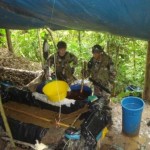 Policía Antidrogas interviene cinco laboratorios de elaboración de pasta básica de cocaína en San Miguel, Ayacucho