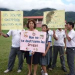 Coalicionarios de Tingo María se comprometen a prevenir consumo de drogas en niños y jóvenes