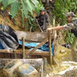 En dos operativos sucesivos, policía antidrogas destruyó 11 laboratorios de PBC en el VRAE