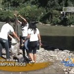 Escolares limpiaron riberas del río Huallaga en Día Mundial del Ambiente