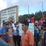 Pobladores de La Divisoria paralizan obras en carretera Federico Basadre
