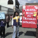 Escolares de Huamanga realizaron una marcha de sensibilización contra el trabajo infantil