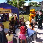Policía de la provincia huanuqueña de Leoncio Prado realizó una acción cívica en asentamiento humano