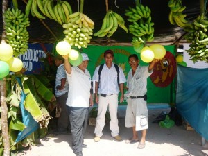 stand-de-la-feria-platanera-bajas Producción platanera de Aguaytía reúne el estándar de calidad exigido por los supermercados de la capital