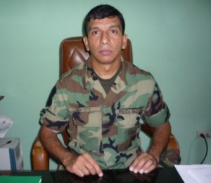 Comandante Alexis Bahamonde Chumpitaz.