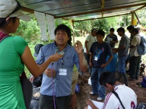 En la capacitación participó Francisco Natividad Aparicio, agricultor con amplia experiencia en cultivos orgánicos