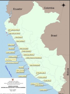 Cubre 140 millones 833 mil 47 hectáreas distribuidas desde la isla Lobos de Tierra (Piura) hasta la punta Coles, en Moquegua