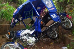 Trimóvil recuperado por el CAD.