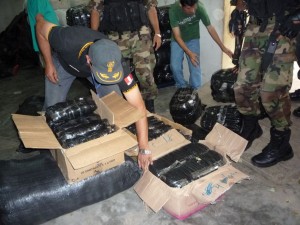 En total, suman 568 kilos de insumo para el narcotráfico.
