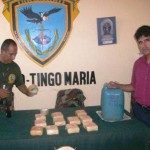 Policía incautó cerca de seis kilos de pasta básica de cocaína y once kilos de acetona