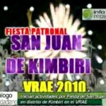 Inician preparativos para I Feria Nacional de Cacao y Café Kimbiri – VRAE 2010 (video)