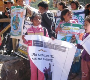 Niños cusqueños participaron en campañas ambientales