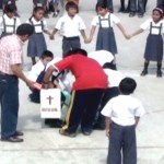 Reprograman simulacro de sismo en colegios de Kimbiri en el VRAE