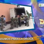 Decomisan tres toneladas de cal que iba a ser usada para elaborar droga (video)