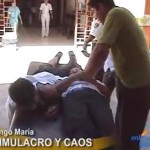 Con desorden se realizó simulacro de sismo de 7 grados en Tingo María (video)