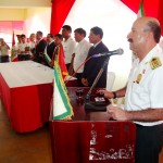 Jefe del Frente Policial Huallaga destaca patriotismo de población de Tingo María