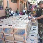 Policía incautó cinco toneladas de insumos químicos camuflados entre cebollas y alimentos donados