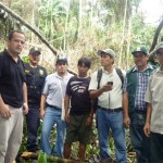 Evalúan destrozos generados por la tala ilegal en reserva de La Cumbre