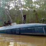 Hallan en selva de Ecuador submarino utilizado por narcotraficantes colombianos