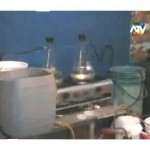 Desactivan laboratorio de elaboración de ácido clorhidrico, insumo principal para la producción de droga