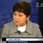 Procuradora Sonia Medina señala que existen jueces obsecuentes con el narcotráfico (video)