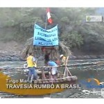 Tres expedicionarios inician travesía fluvial hacia trapecio amazónico (video)