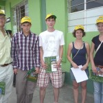 Doce jóvenes voluntarios alemanes se unen a trabajo por el medio ambiente en Tingo María