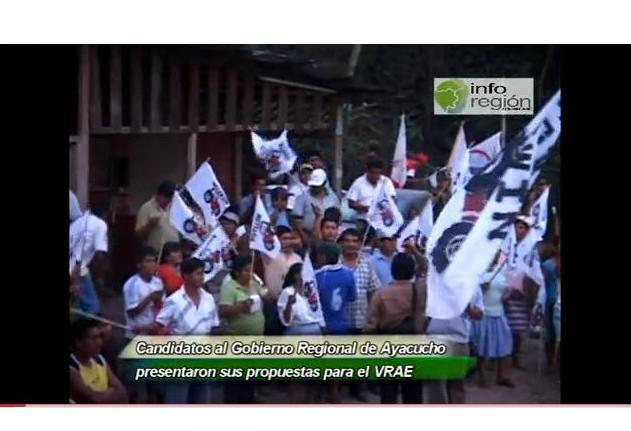 Candidatos regionales en Ayacucho presentan su plan de gobierno (video)