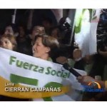 Candidatos en Lima anuncian cierre de campaña (video)