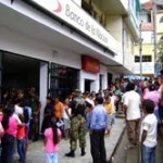 Pobladores de San Francisco se quejan por deficiente servicio del Banco de la Nación
