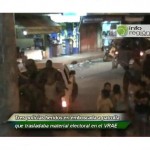 Tres policías heridos en emboscada a patrulla que trasladaba material electoral del VRAE (video)
