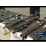 Ministro del Interior presentó armas de fuego incautadas (video)