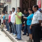 Cuestionan a Nancy Obregón en Aguaytía
