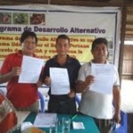 Agricultores se inscriben en el Programa de Desarrollo Alternativo en Ucayali y Huánuco