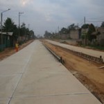 Avanzan obras de pavimentación de vía hacia el terminal aéreo de Puerto Maldonado