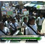 Escolares del VRAE exigen conservar los bosques (video)