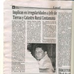 Funcionario de Agencia Agraria de Ucayali acusado de recibir dinero por parte de terceros