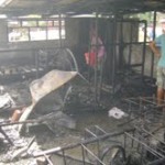 Incendio redujo a cenizas céntrica vivienda en San Francisco, VRAE
