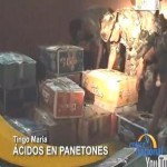 Incautan casi una tonelada de ácidos clorhídrico y muriático en Tingo María (video)