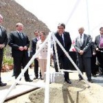 Colocan la primera piedra del museo Lugar de la Memoria