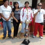 Pesistas que viajan a Cuba y Venezuela fueron distinguidas como hijas ilustres de Aguaytía