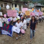 ODPE realiza pasacalle para sensibilizar a la población del VRAE a que acuda a votar
