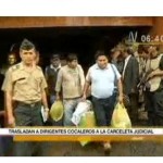 Trasladaron a detenidos en el Alto Huallaga (video)
