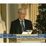 Emotivo discurso de Mario Vargas Llosa en Estocolmo (video)