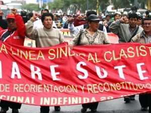 Terca decisión de SUTEP CONARE de seguir la huelga en Ayacucho